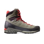 Mammut Buty trekkingowe Kento Advanced High GTX (buty górskie częściowo odporne na raki, wodoodporne) brązowo/czerwone męskie